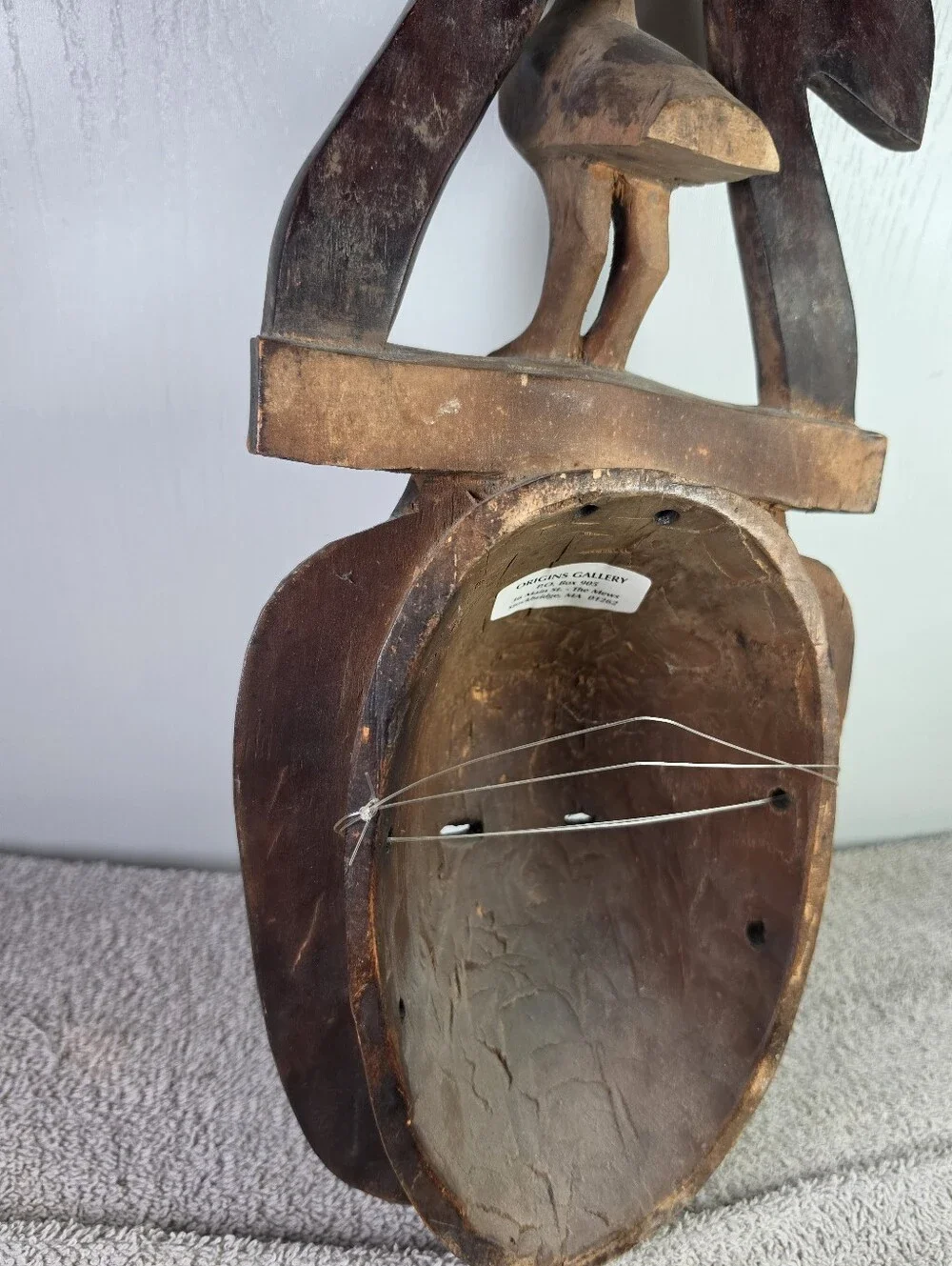 Hand Carved Yaure Portrait Mask